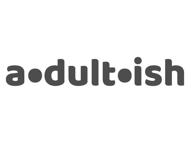 Adultish.com - Brandable Domain Name With Logo for Sale